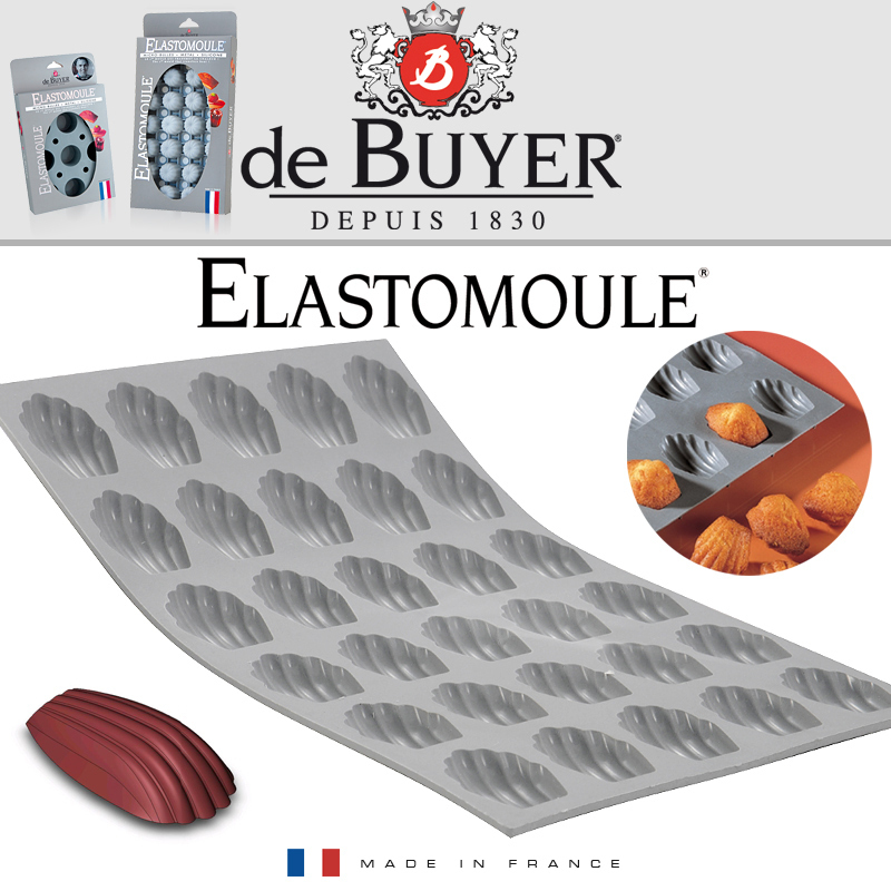 Moule à mini madeleine – Elastomoule - de Buyer