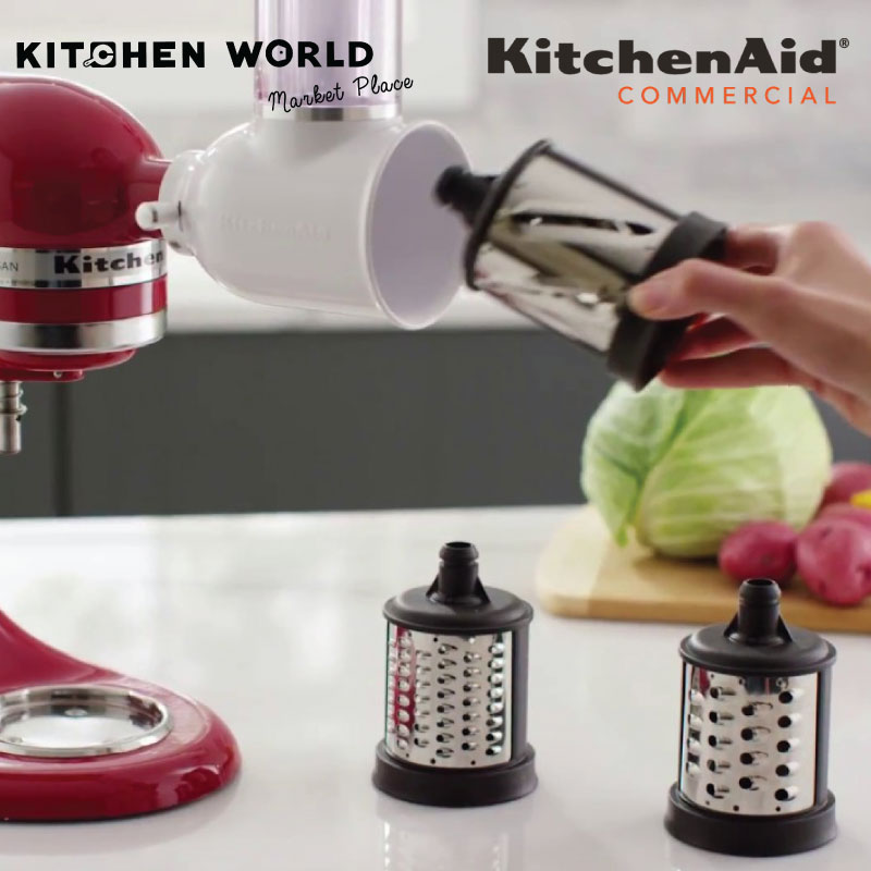 Kitchenaid Fresh Prep Slicer/shredder Attachment - White Ksmvsa