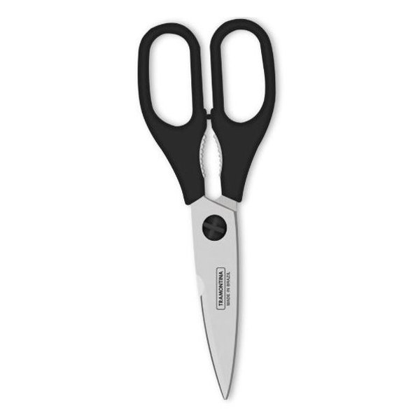 Tramontina Supercort Carving Scissors With Stainless Steel Blade And Onix 9  Polypropylene Handle 25920169