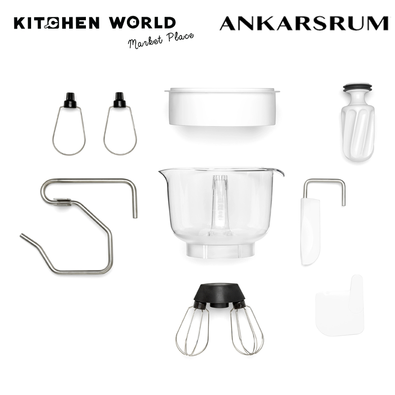 Ankarsrum Original Electric Stand Mixer, 7.4 Quart, Ocean Blue