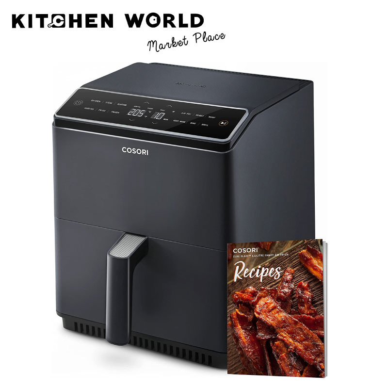 Cosori USA Dual Blaze® Smart Air Fryer, 6.8-Quart, Dark Grey / หม้ออบลมร้อน  หม้อทอดไร้น้ำมัน - Kitchen World