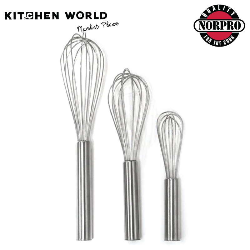 Cocktail Whisk, 8.25, Stainless Steel, Norpro 2367D